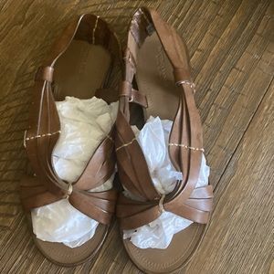 BOTEGGA VENETA BROWN SANDAL